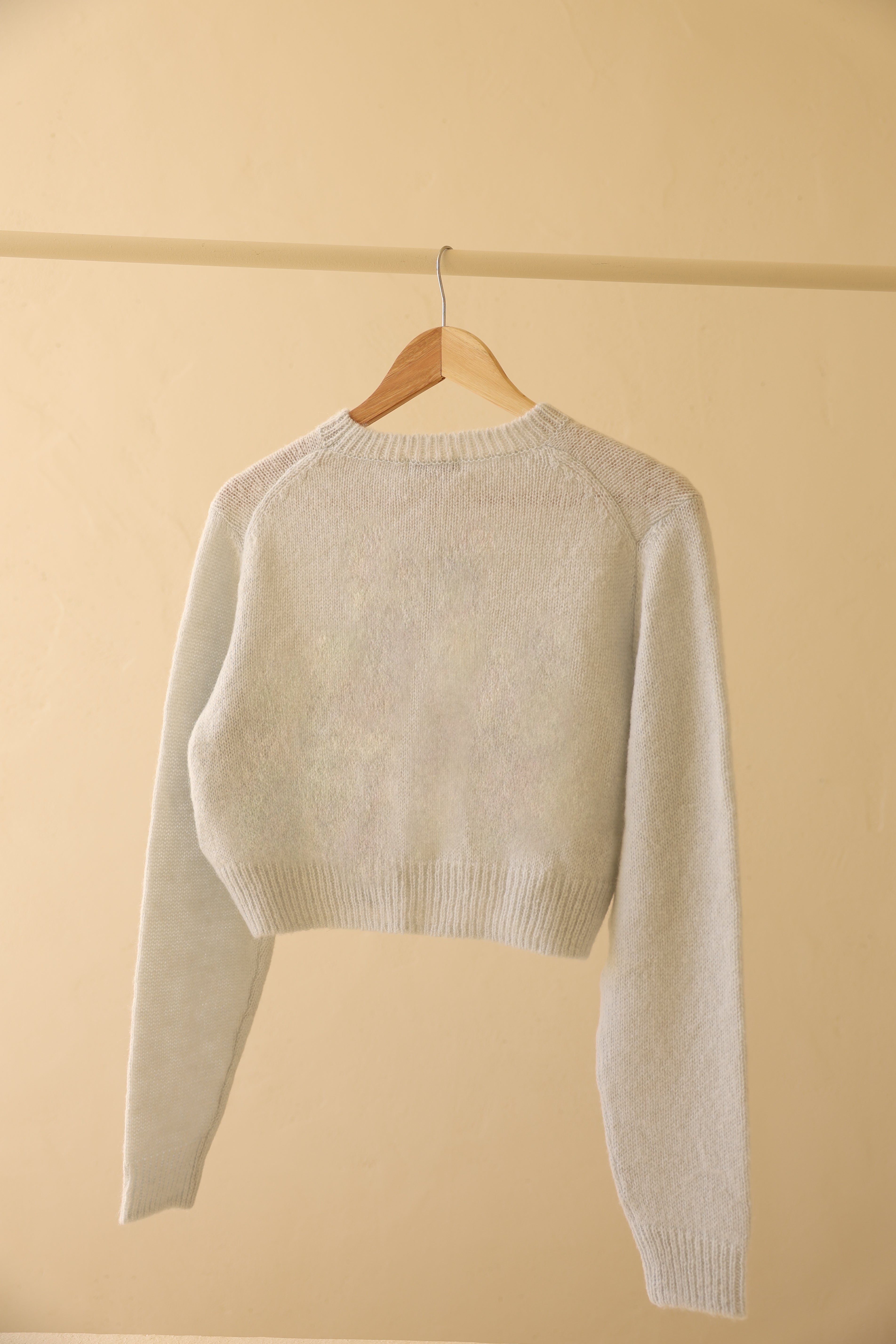 baby alpaca knit pullover