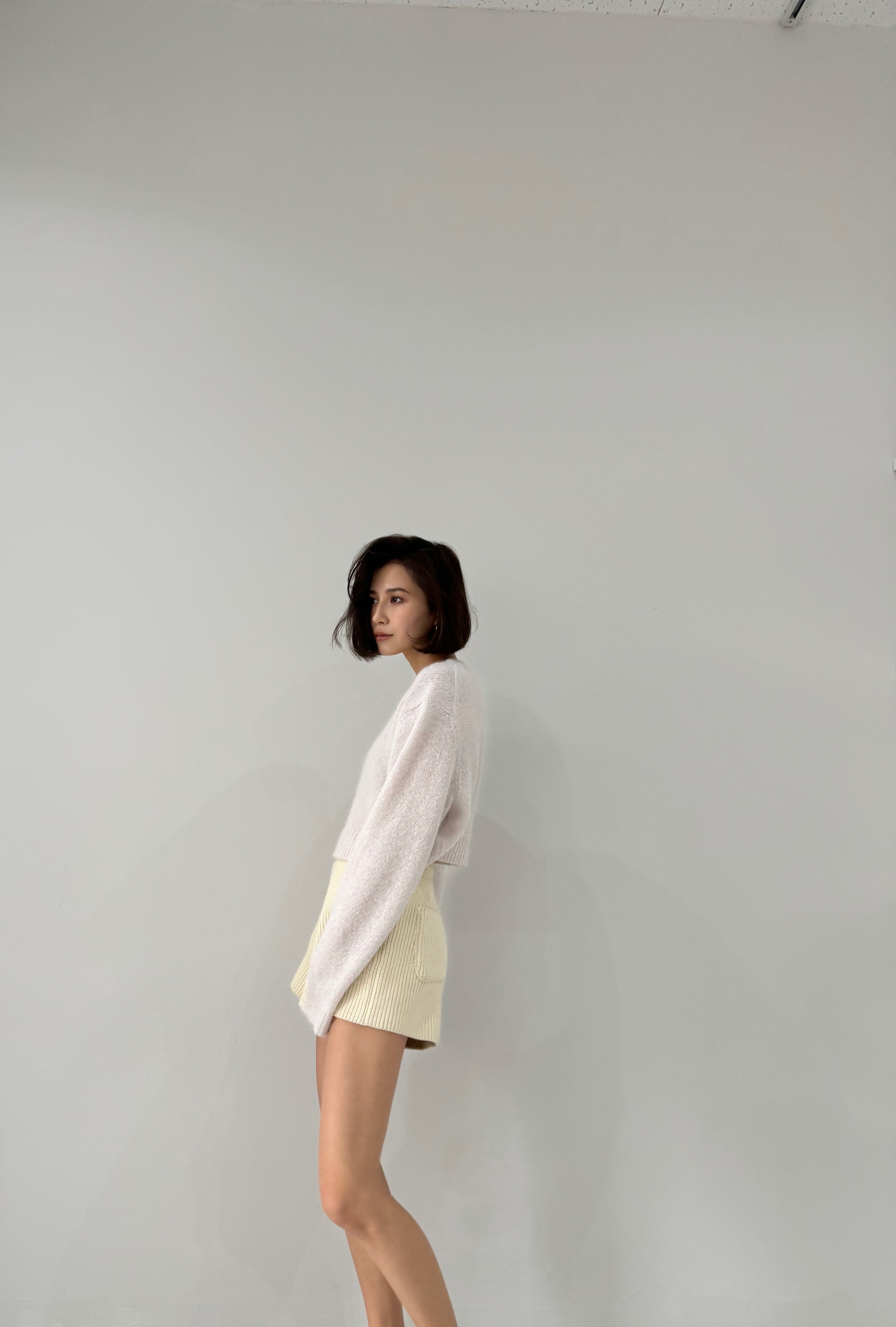 cotton lib knit pants