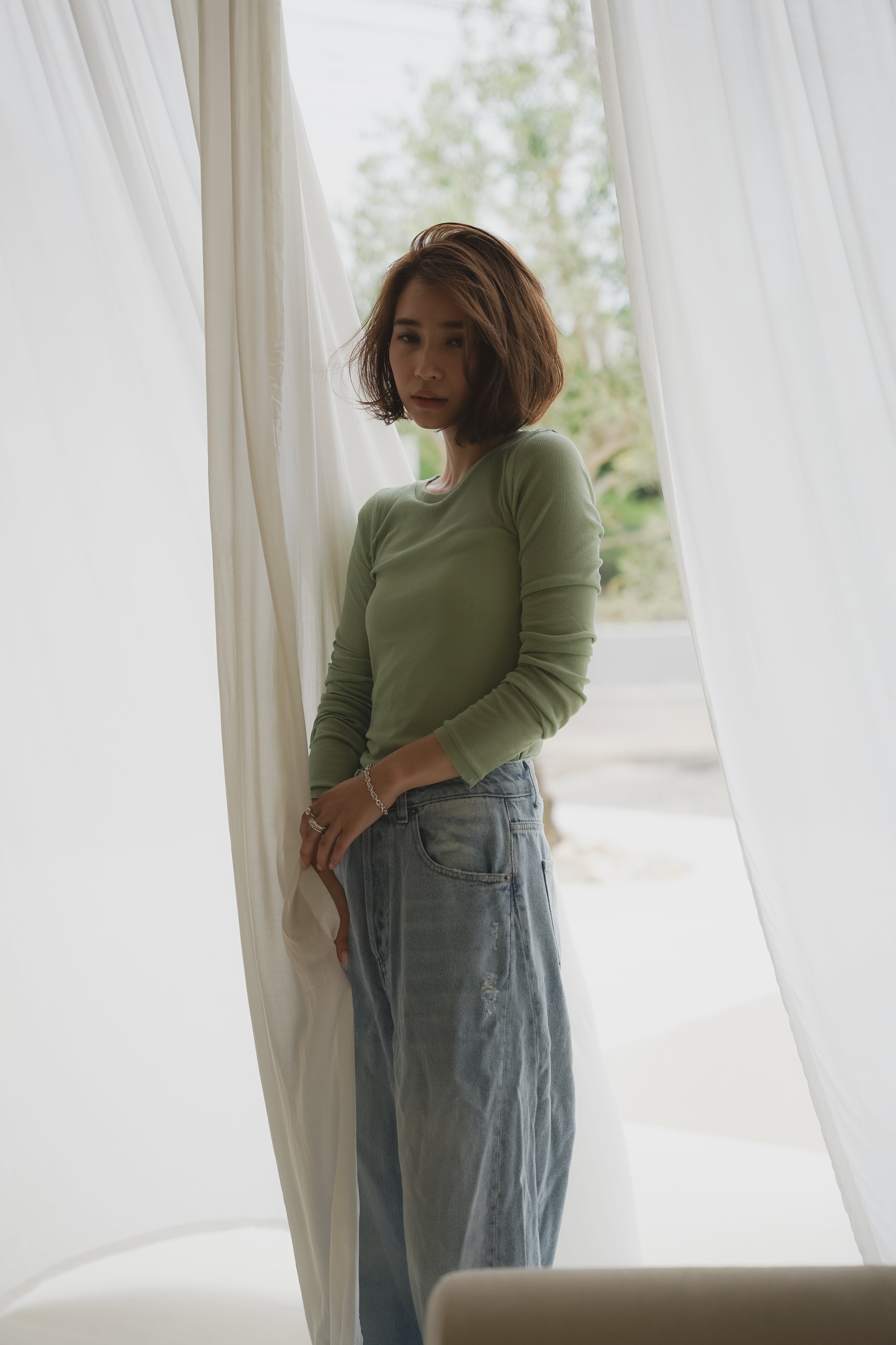 premium sheer lib cut and sew