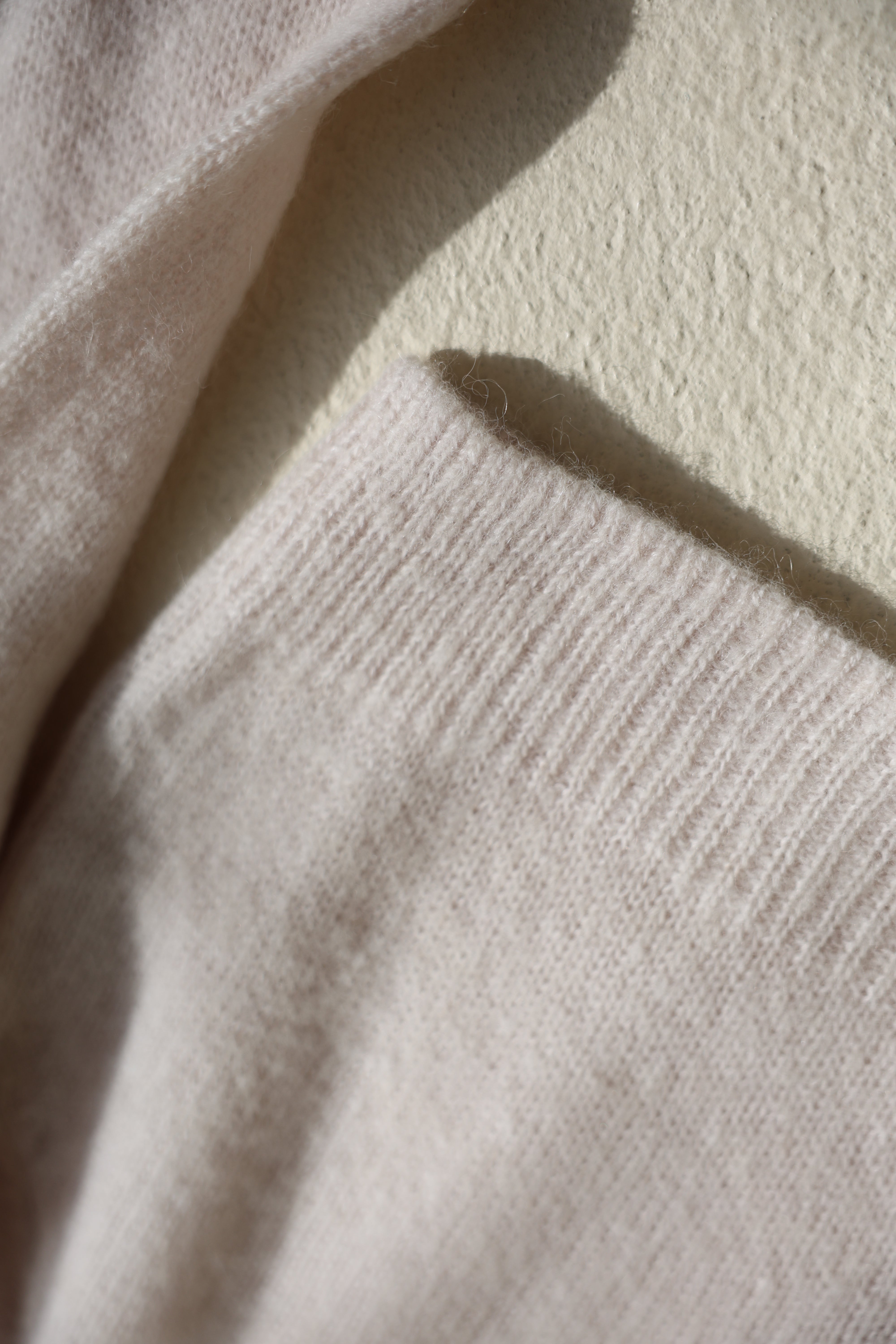 baby alpaca knit pullover