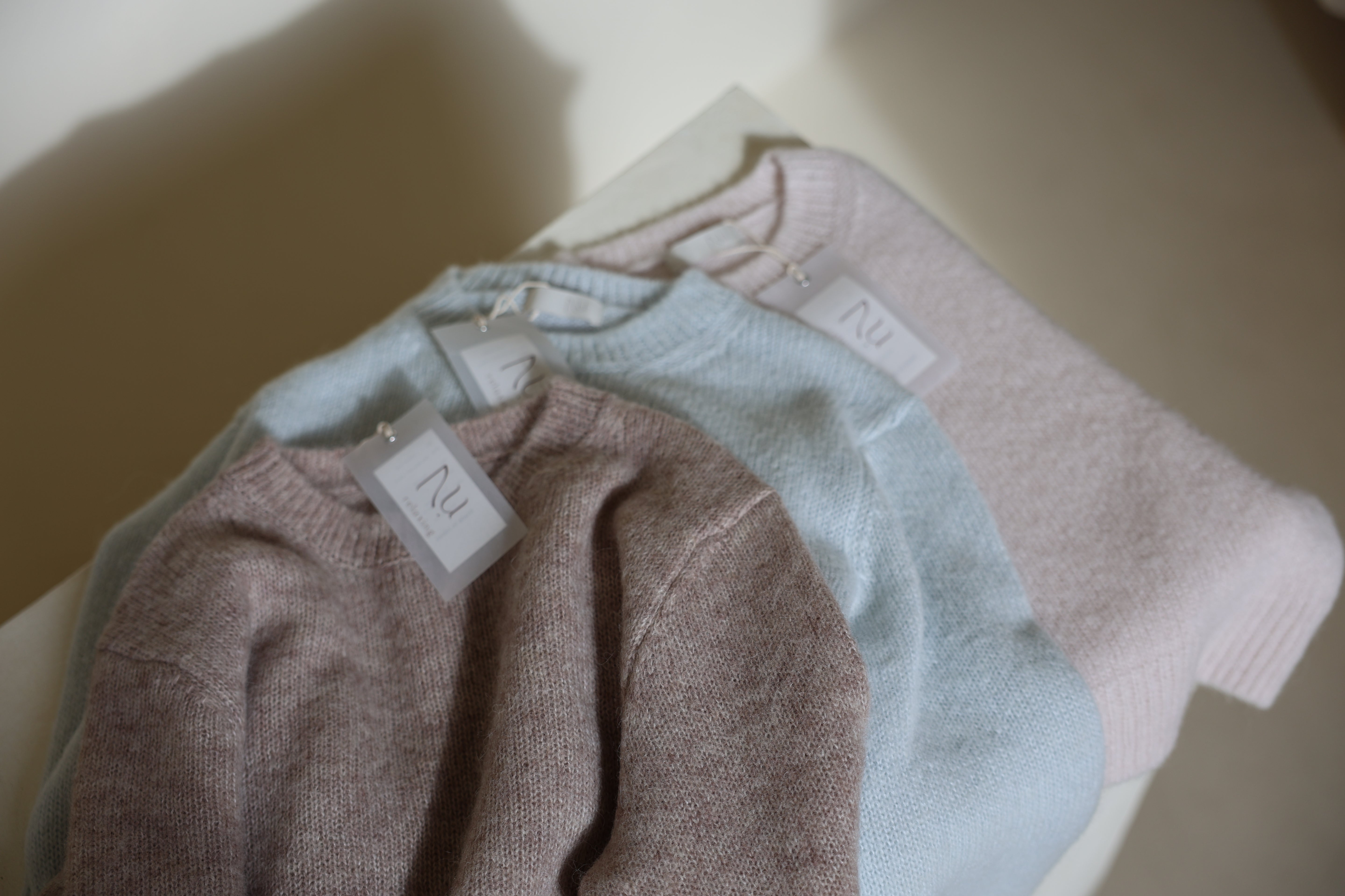 baby alpaca knit pullover
