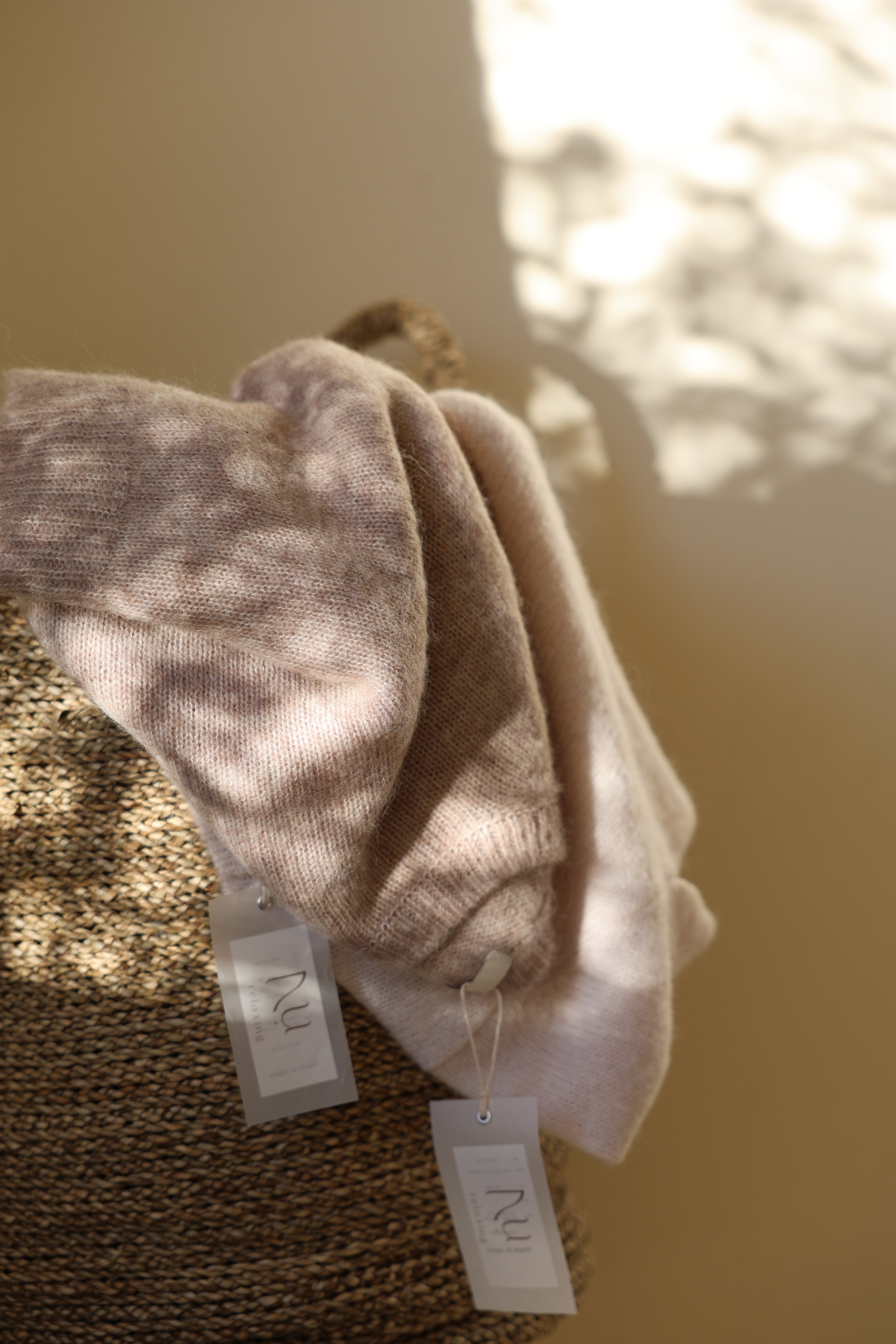baby alpaca knit pullover
