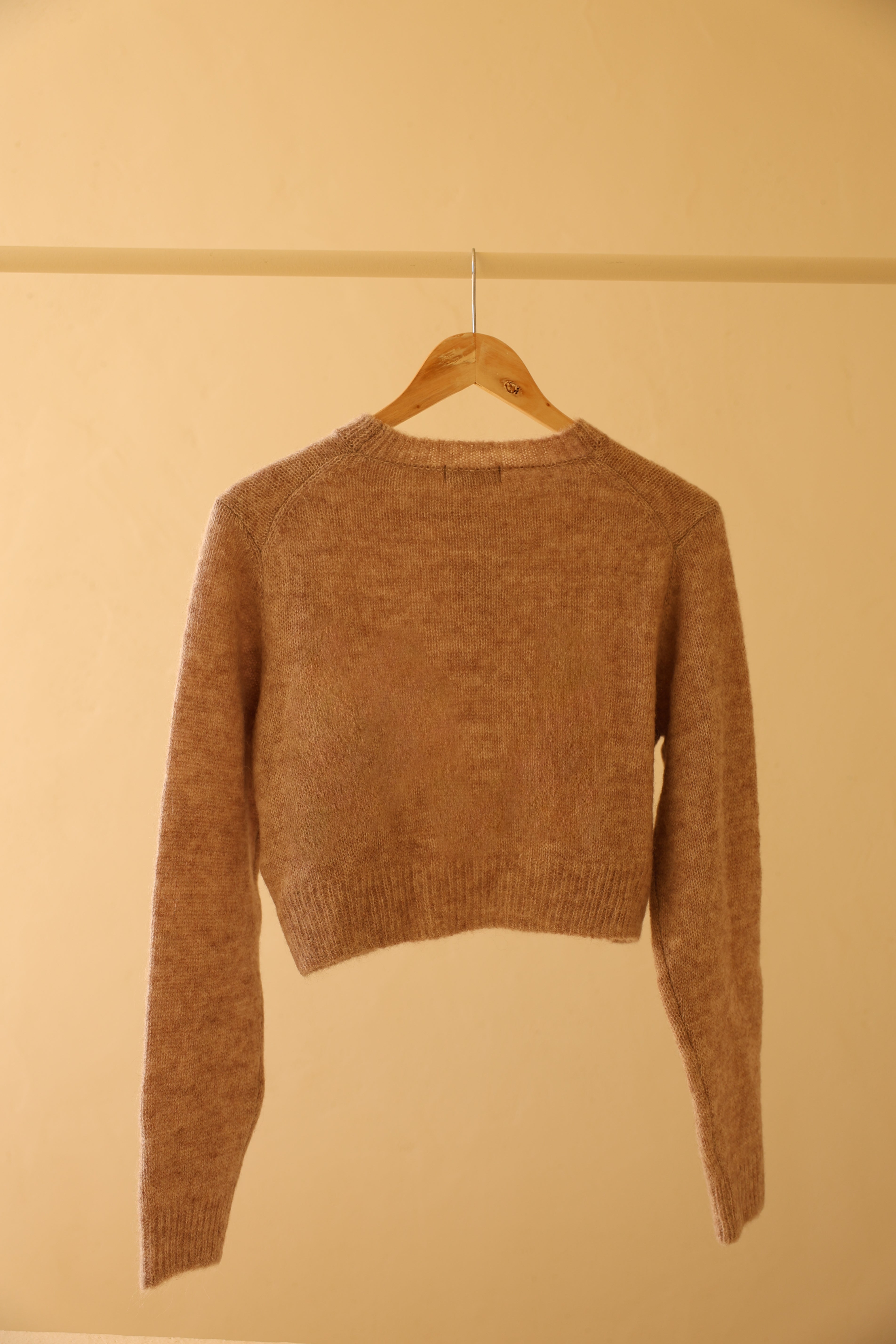 baby alpaca knit pullover