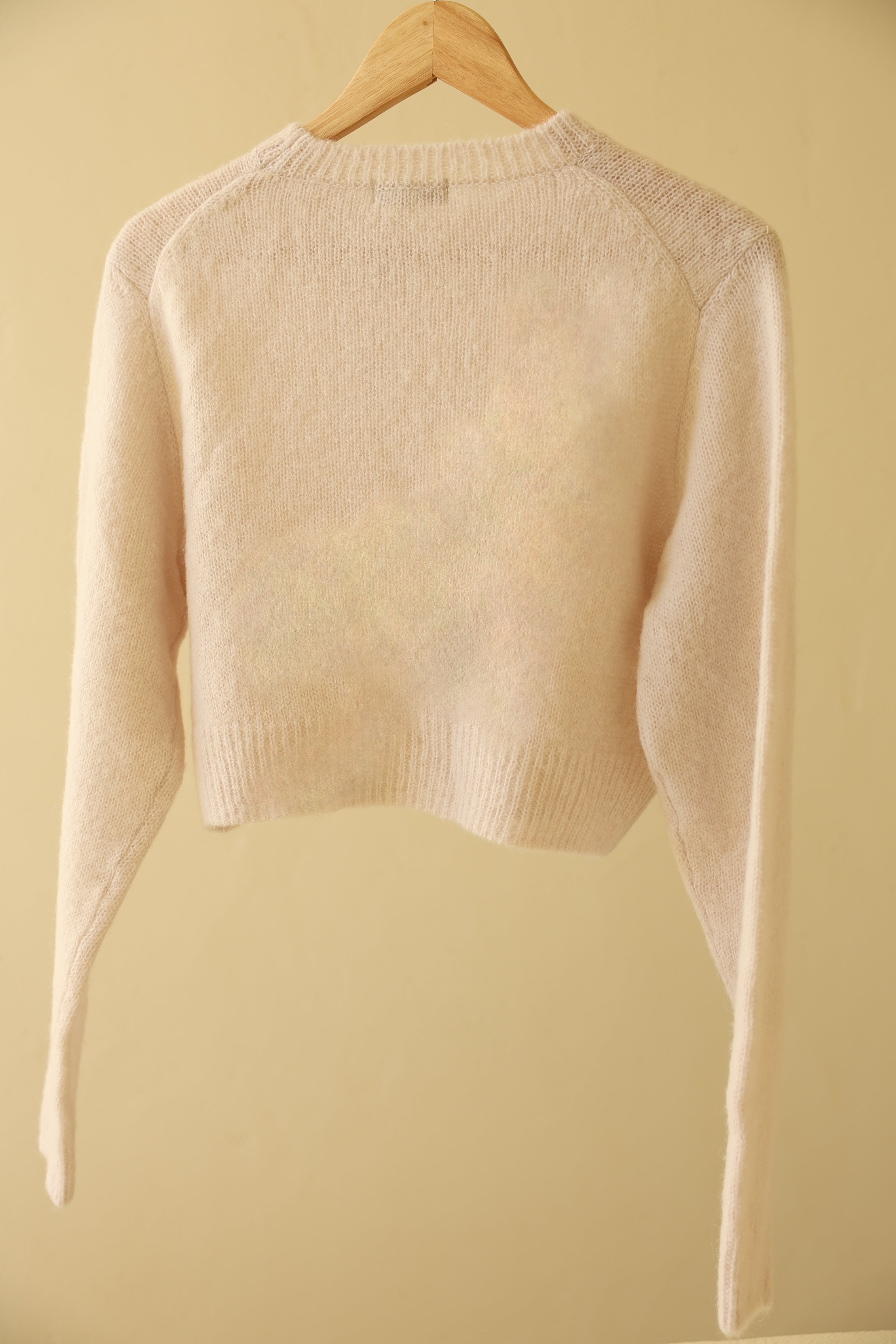 baby alpaca knit pullover