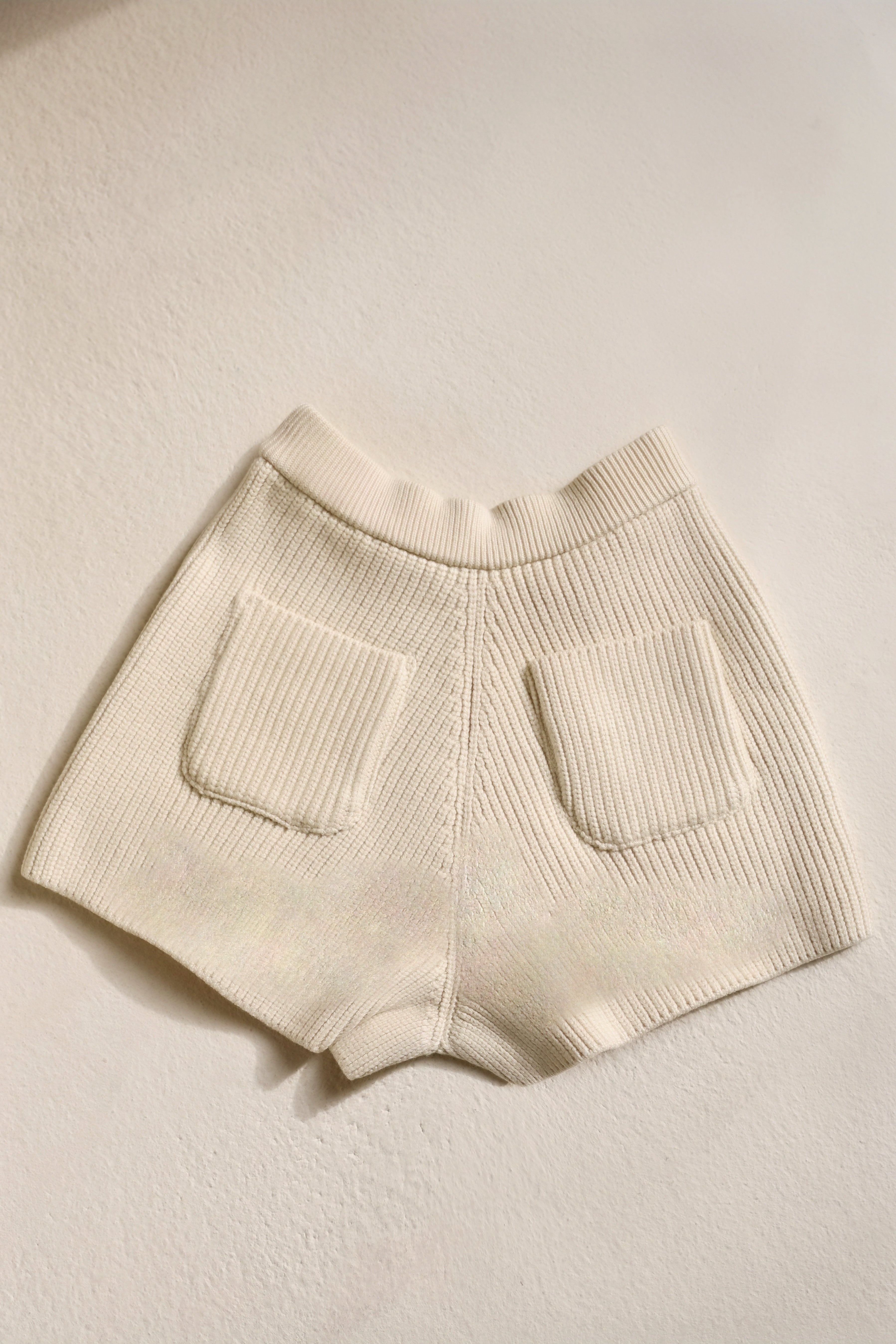 cotton lib knit pants