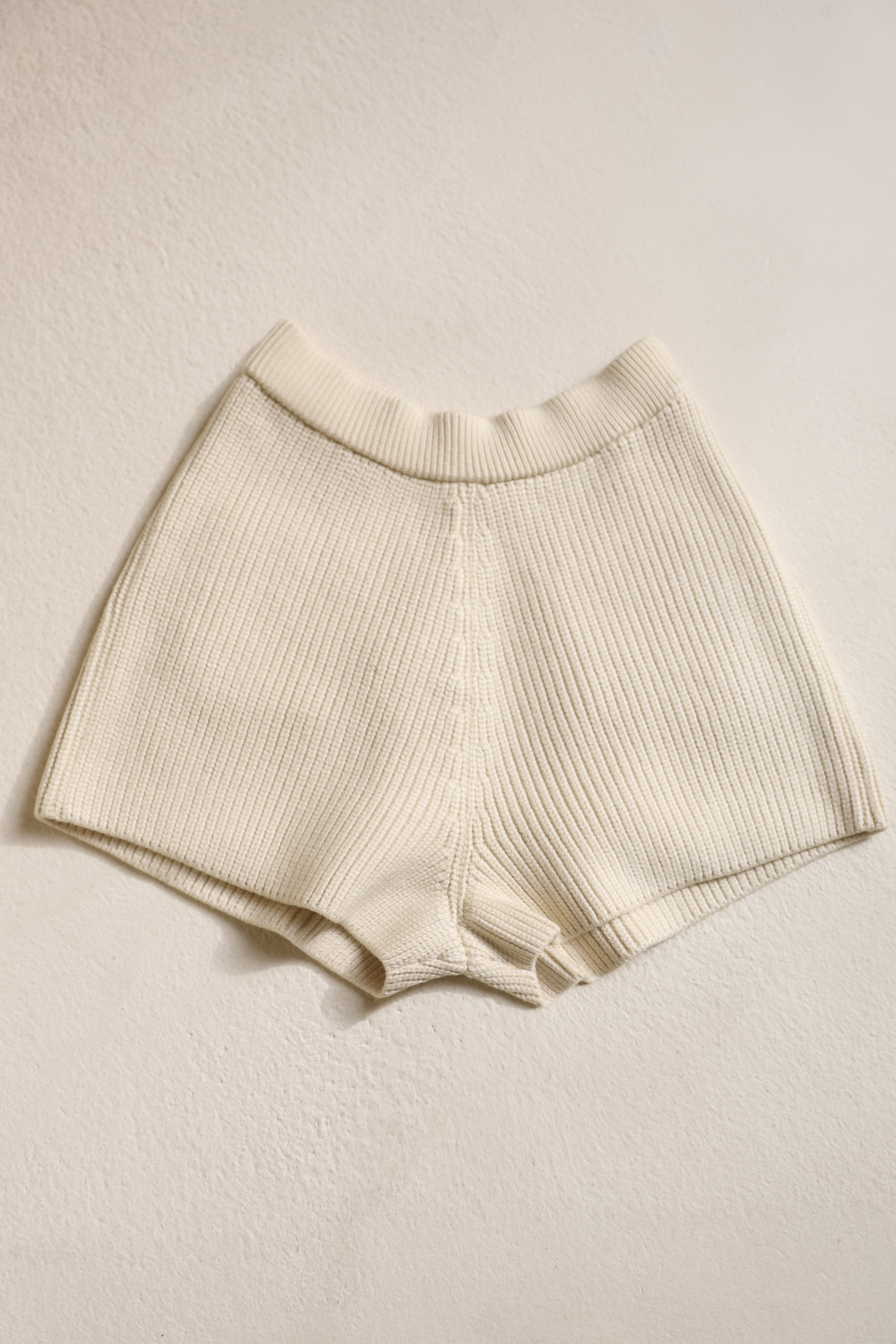 cotton lib knit pants