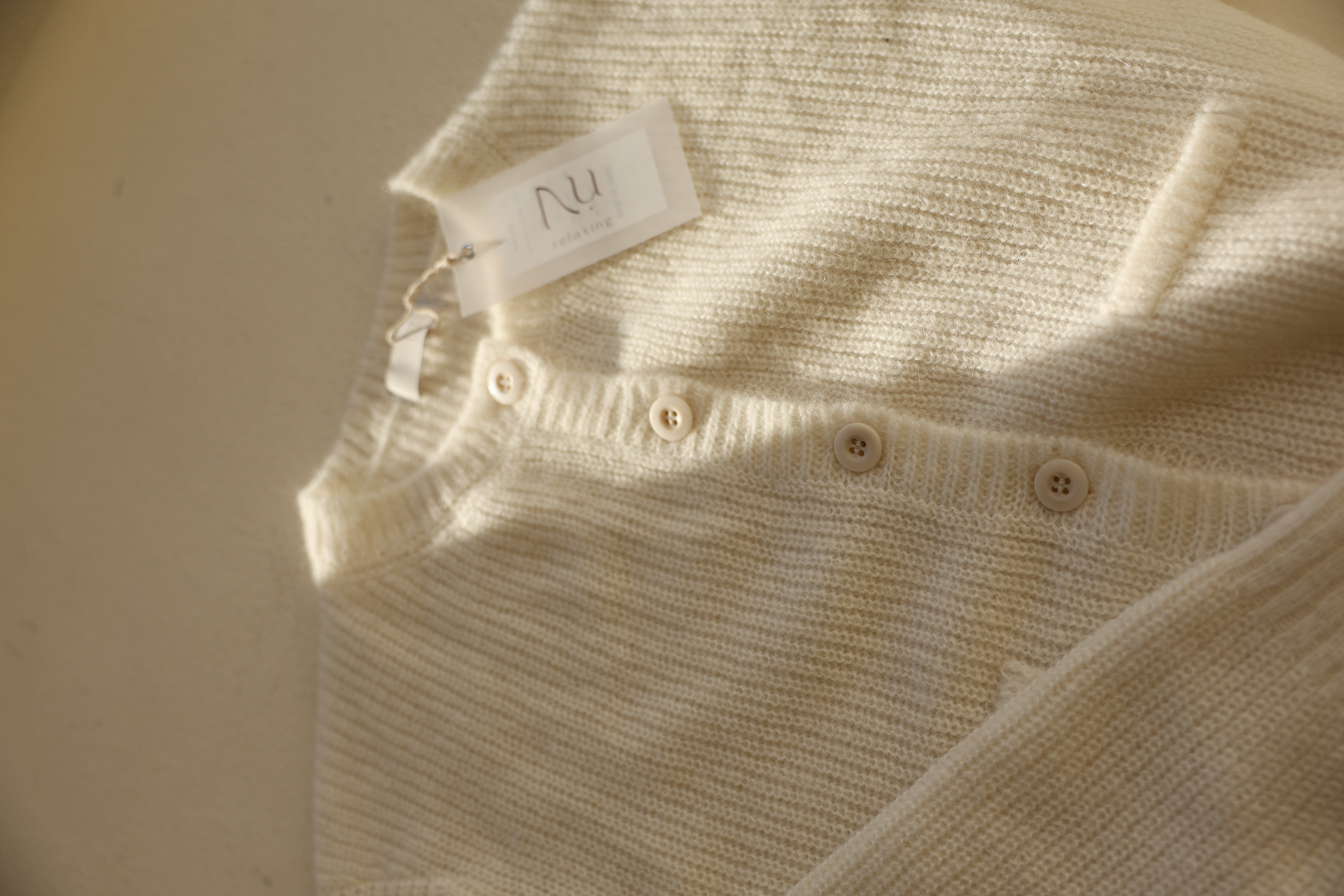 baby alpaca cardigan