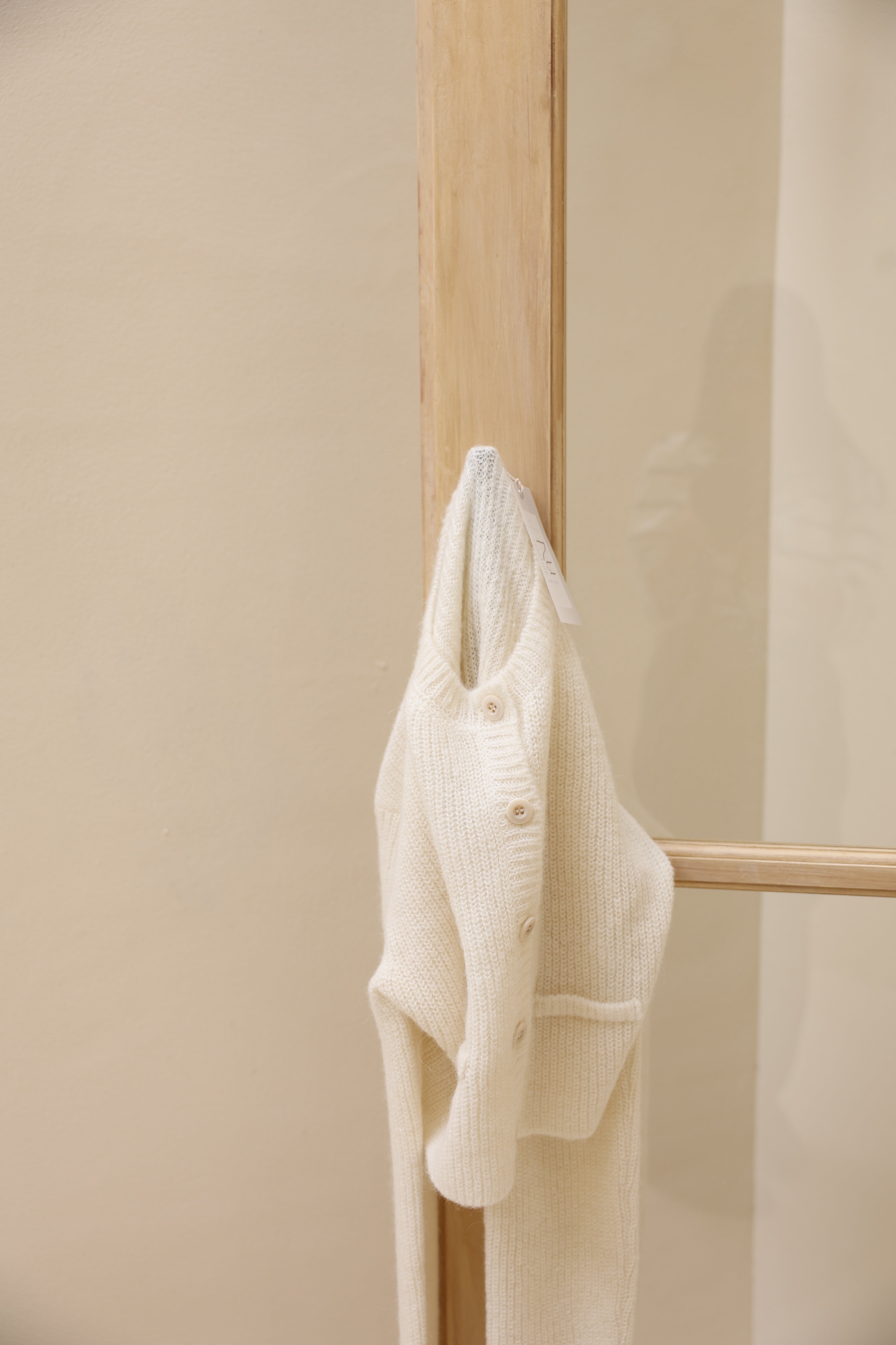 baby alpaca cardigan
