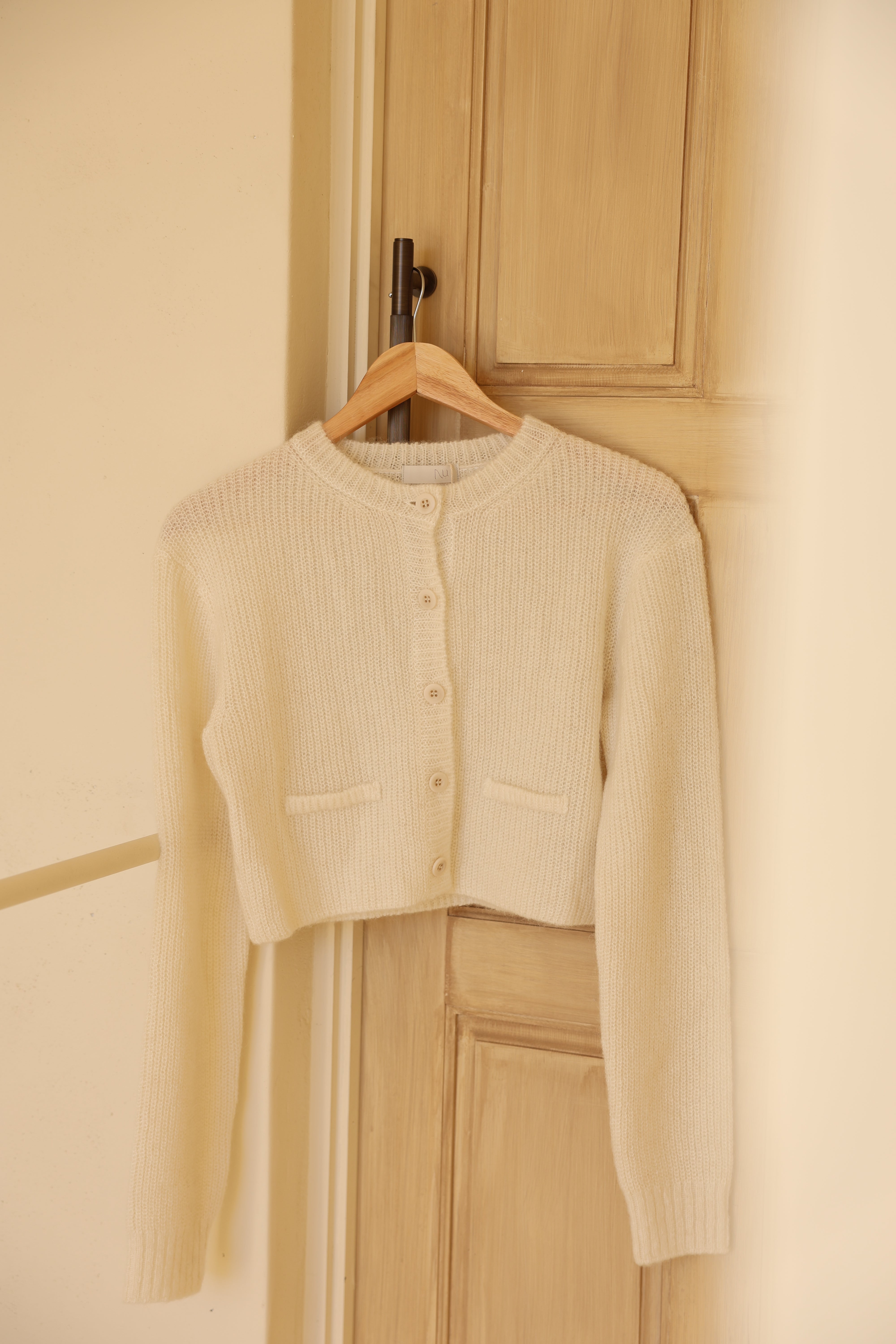 baby alpaca cardigan