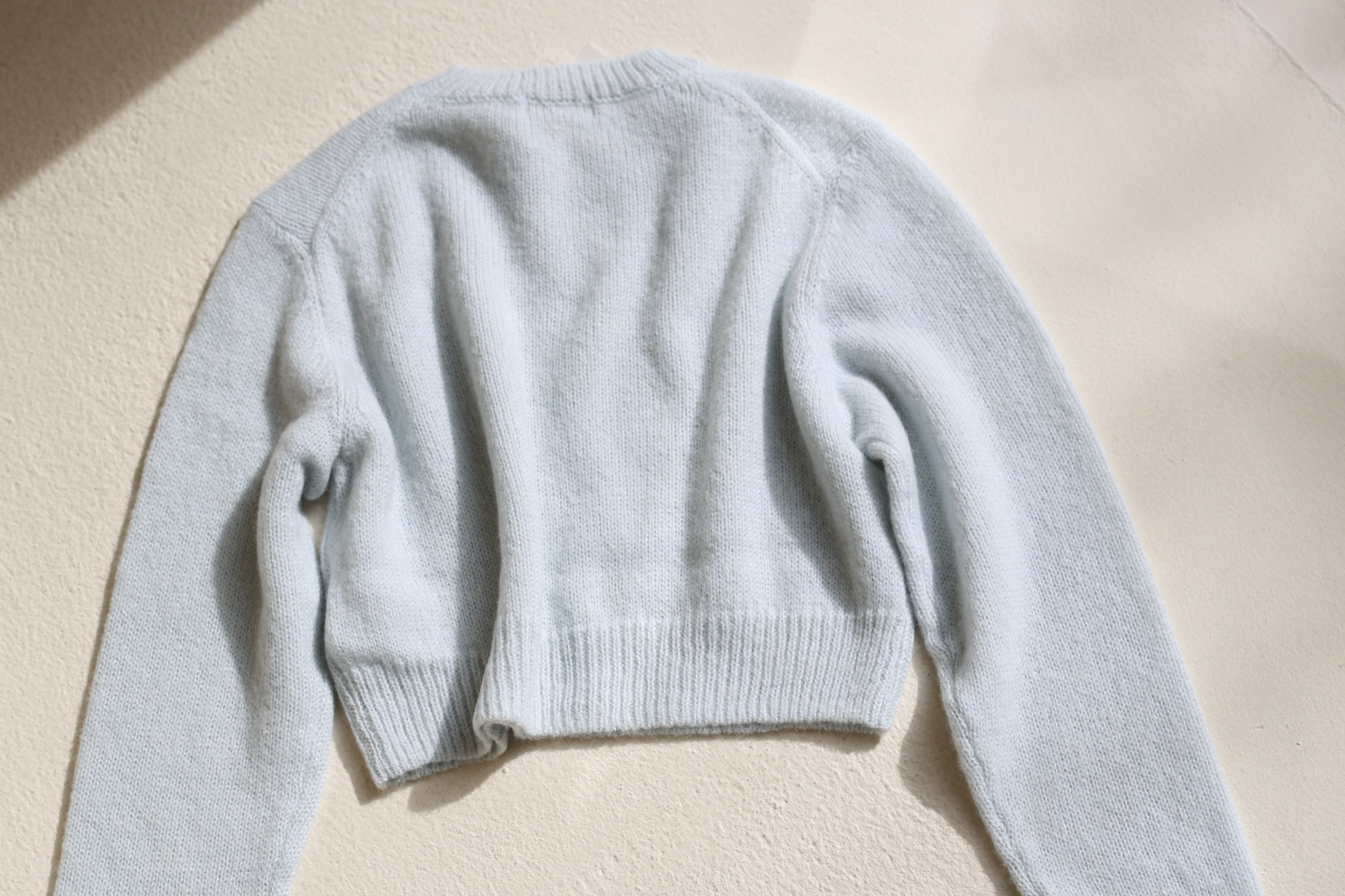 baby alpaca knit pullover