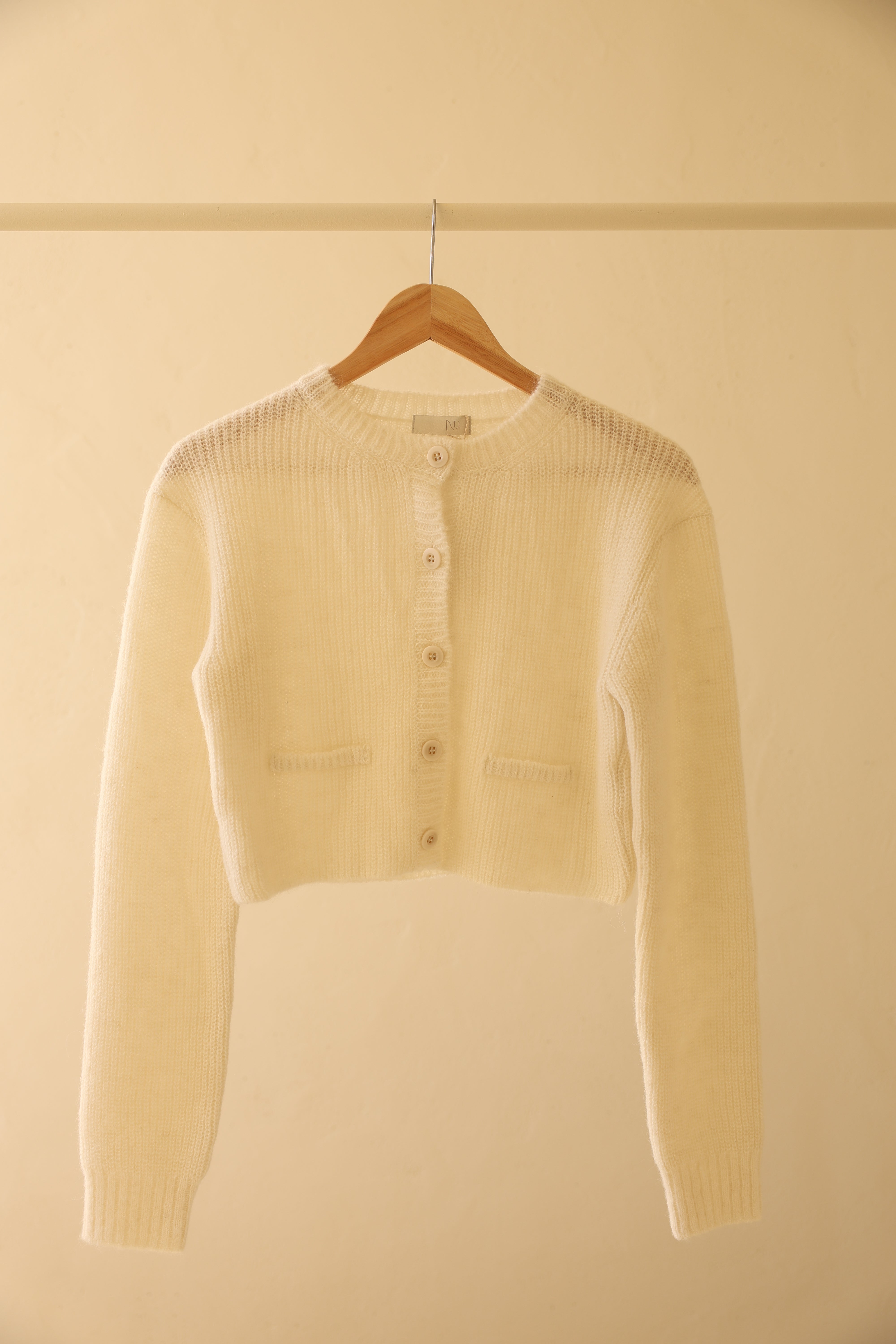 baby alpaca cardigan