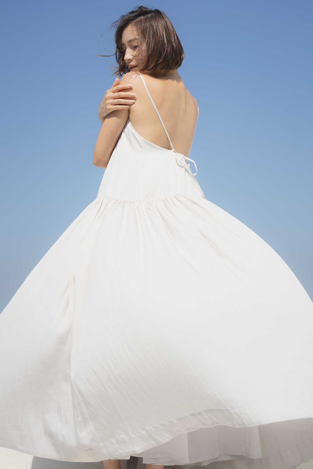 airy camisole dress