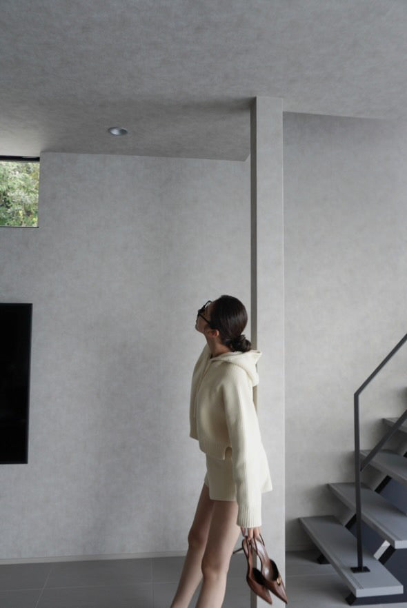 cotton lib knit pants